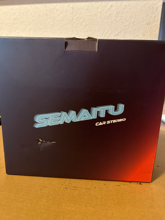 SEMAITU Car Autoradio mit DAB, Android CarPlay Autoradio, 9 Zoll Touchscreen