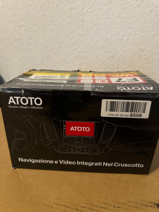 ATOTO F7 WE 7-Zoll Digital Media-Receiver, Doppel Din Radio mit Bildschirm, Wireless CarPlay & drahtloses Android Auto