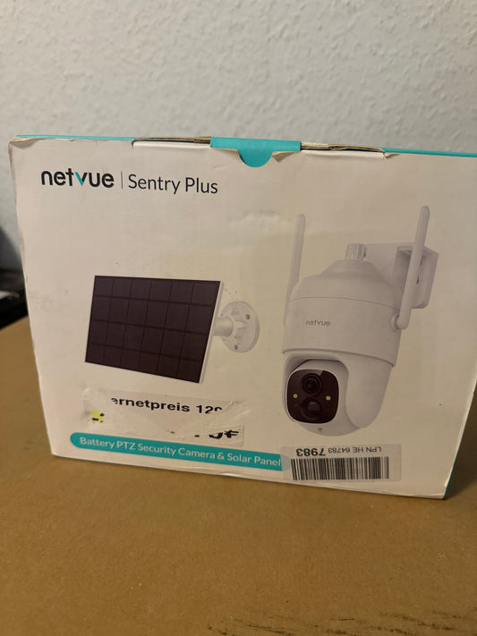 NETVUE Überwachungskamera Außen – Akku-Betrieb für flexible Sicherheit